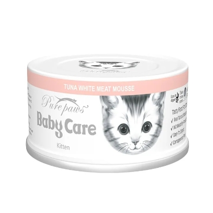 Picture of Purepaws Tuna white meat mousse for kitten 80g