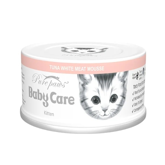 Picture of Purepaws Tuna white meat mousse for kitten 80g
