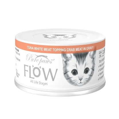 Picture of Purepaws Tuna White Meat Topping Crab 80g