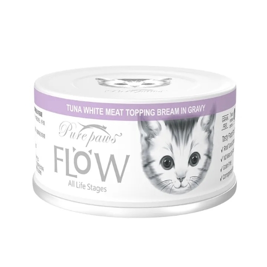 Picture of Purepaws Tuna White Meat Topping Bream 80g