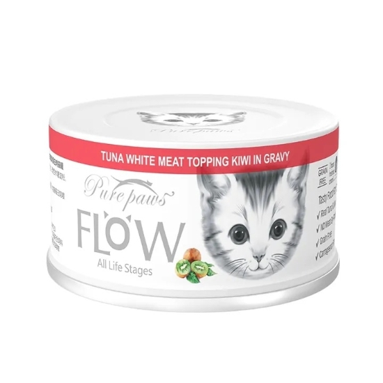 Picture of Purepaws Tuna White Meat Topping Kiwi 80g