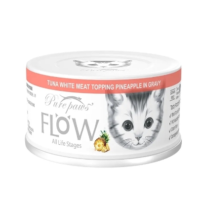 Picture of Purepaws Tuna White Meat Topping Pineapple 80g