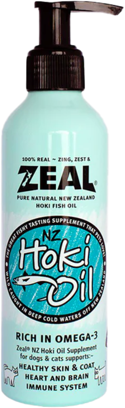 圖片 Zeal 紐西蘭 藍鱈魚油 (貓犬適用) 225ml  NPS225