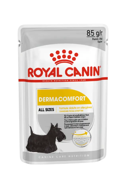 (85g x 12) Royal Canin CCN 成犬皮膚舒緩加護主食濕糧（肉塊）
