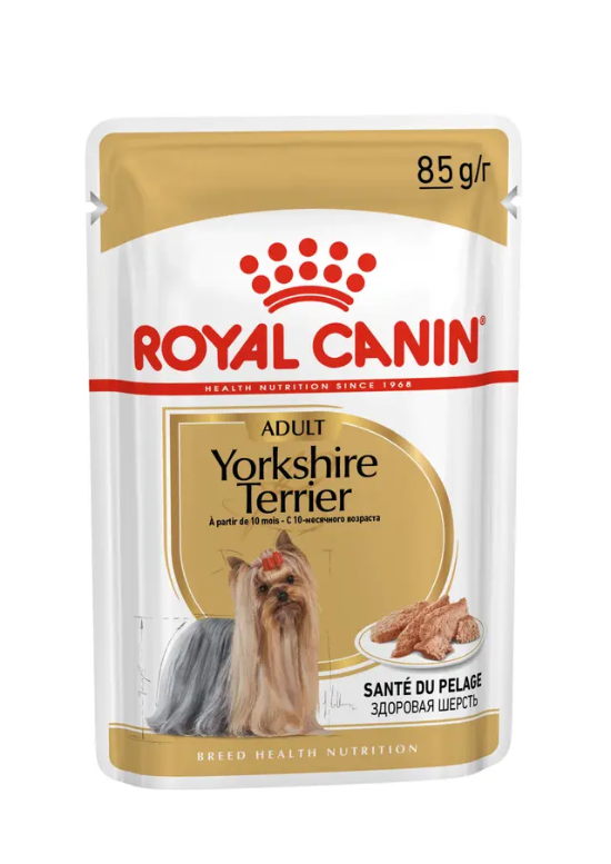 Picture of (85g x 12) Royal Canin BHN Yorkshire Terrier Adult Dog (Loaf)