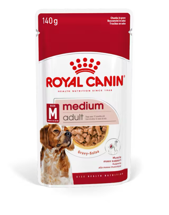 圖片 (140g x 12) Royal Canin SHN 中型成犬營養主食濕糧(肉汁)