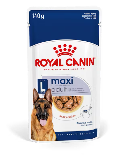 Picture of (140g x 12)Royal Canin  SHN Maxi Adult (Chunks in gravy)