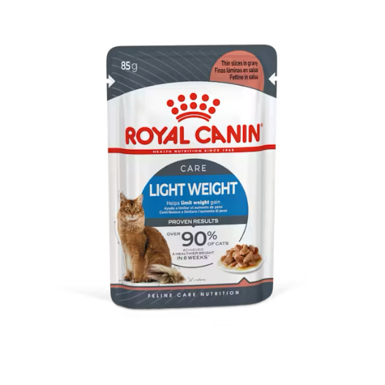 Picture of (85g x 12)Royal Canin Light Weight Care Adult Cat (Gravy) 