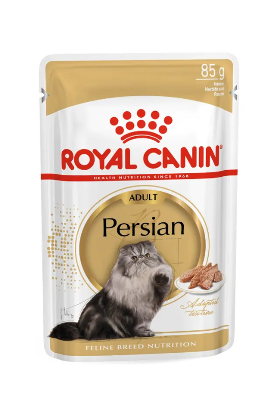 圖片 (85g x 12) Royal Canin 波斯成貓專屬主食濕糧（肉塊）