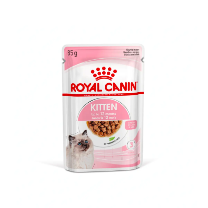 圖片 (85g x 12) Royal Canin 幼貓營養主食濕糧（肉汁）