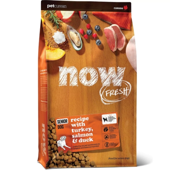 Picture of Now Fresh Grain Free Senior Dog Food - Turkey, Salmon & Duck 3.5lb
