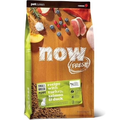 圖片 Now Fresh 3.5lb 小型犬幼犬無榖物乾糧 (火雞, 三文魚及鴨)