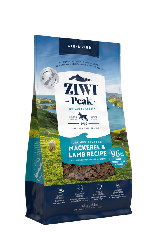 Picture of Ziwipeak 2.5kg Air-Dried Mackerel & Lamb For Dogs 