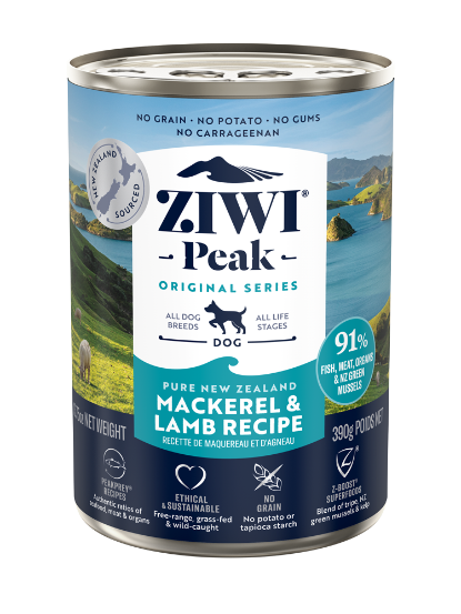 圖片 巔峰 390g 鯖魚及羊肉配方 鮮肉狗罐頭