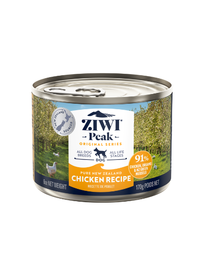 Picture of Ziwipeak Wet Free-Range Chicken Recipe for Dogs Wet Dog Food 170g