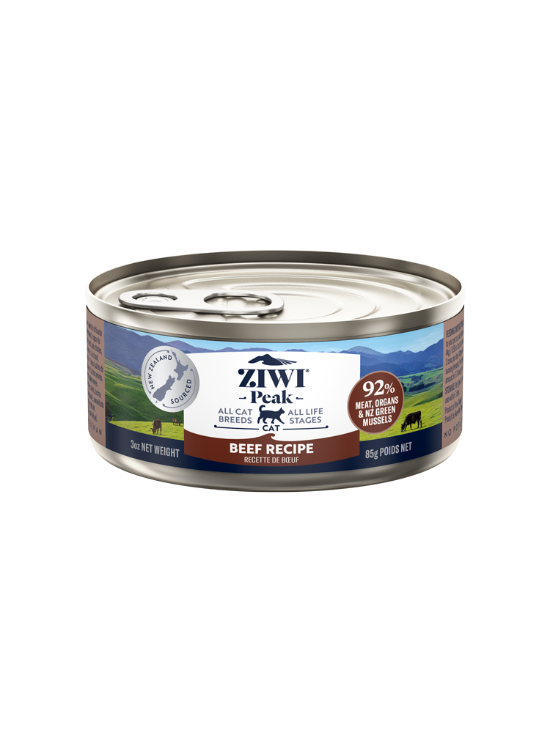 Picture of Ziwipeak Wet Beef Recipe for Cats 85g   