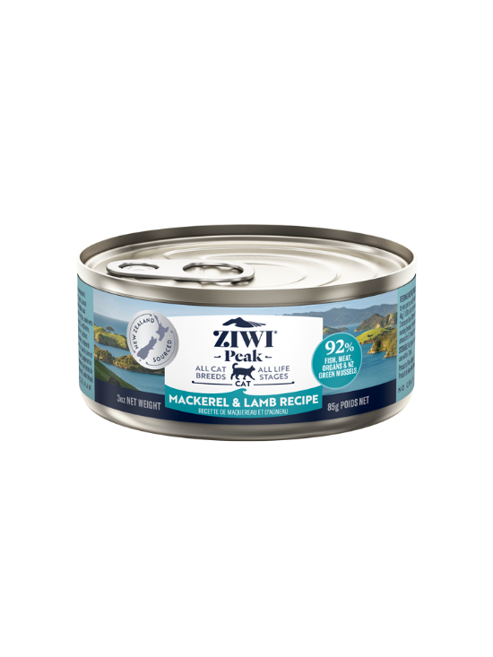 Picture of Ziwipeak Wet Mackerel & Lamb Recipe for Cats  85g   