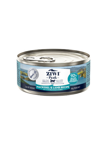 Picture of Ziwipeak Wet Mackerel & Lamb Recipe for Cats 85g