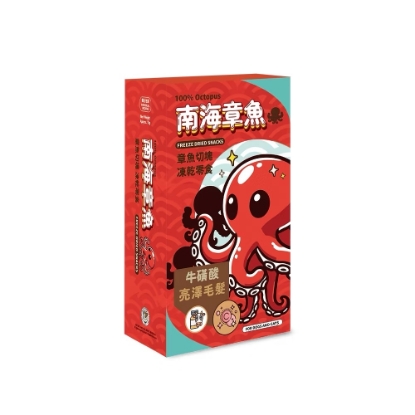 Picture of CAT DOG KING Octopus Freeze Dried Snack  13g   CDK2036