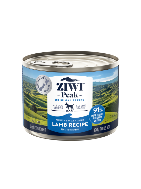 Picture of Ziwipeak (170gx6) Wet Lamb Recipe for Dogs Wet Dog Food 