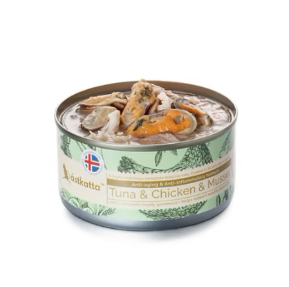 Picture of Astkatta Tuna & Chicken & Mussel 170g