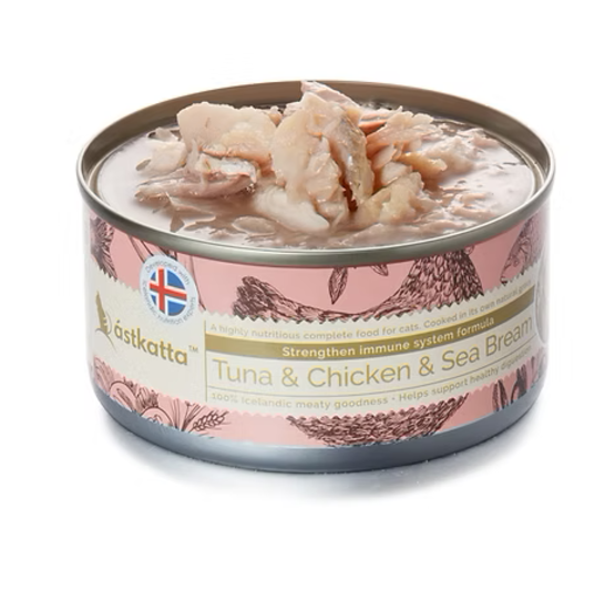 Picture of Astkatta (170g X 12) Tuna & Chicken & Sea Bream 