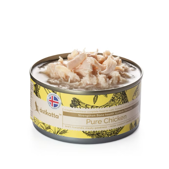 圖片 Astkatta (80g X 6) 新鮮⾛地雞⾁肉絲主食罐 