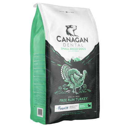 Picture of Canagan Small Breed Grain Free Dental Turkey for Dog 2KG