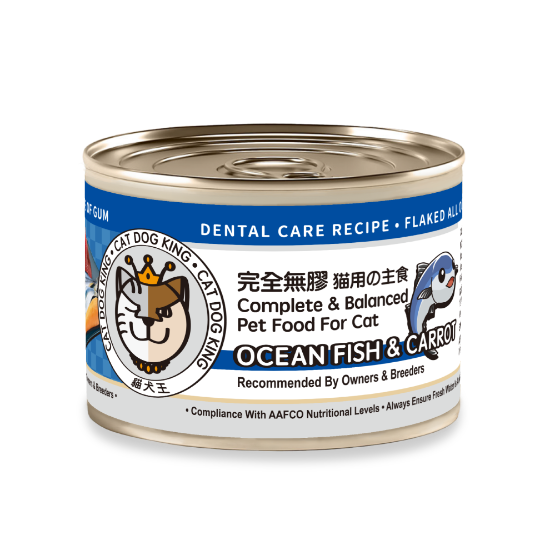 Picture of Cat Dog King Dental Care Recipe - Ocean Fish & Carrot 170g