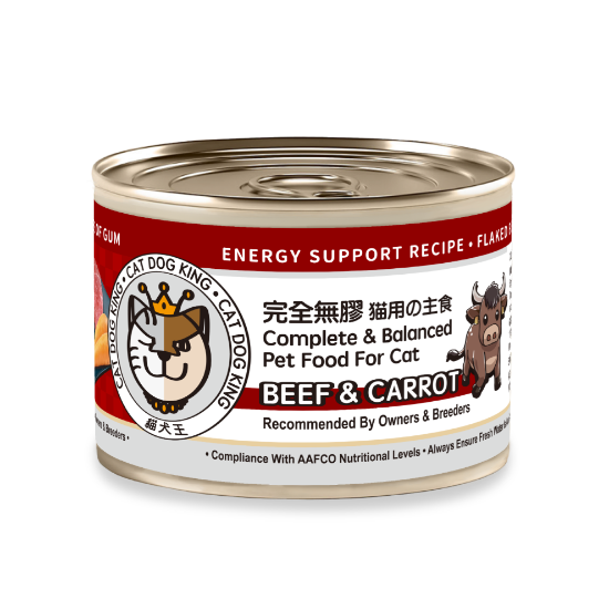 圖片 貓犬王 體力補充餐單 - 牛肉及胡蘿蔔配上湯