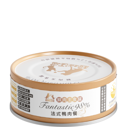 圖片 超越汪喵 貓貓主食罐 - 法式鴨肉 80g x 6