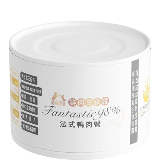 Picture of 165g Fantastic 98% - Duck (Cat)