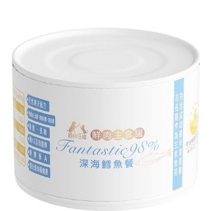 圖片 超越汪喵 貓貓主食罐 - 深海鱈魚 165g x 12