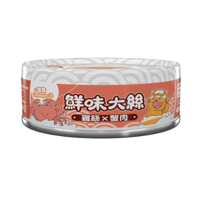 圖片 肉球世界 鮮味大絲 雞絲X蟹肉 (貓食用)