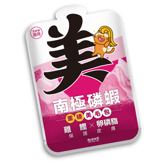 Picture of (185g x6) Antarctic Prawn Hair-Enhancing Pack - Chicken Bonito x Phosphatidylcholine (Cat)