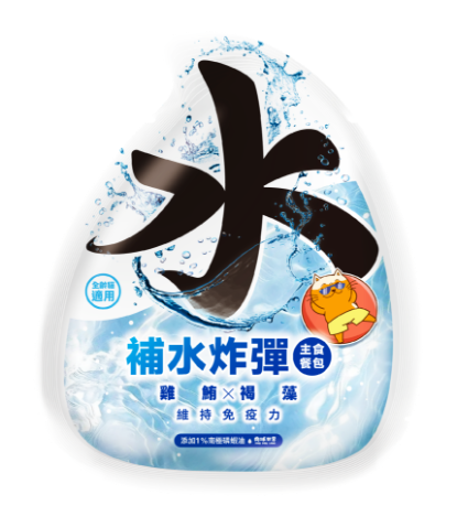 圖片 肉球世界 補水炸彈主食餐包 雞鮪X褐藻（貓）