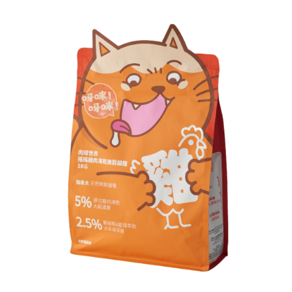 圖片 肉球世界 搖搖雞肉凍乾無穀貓糧