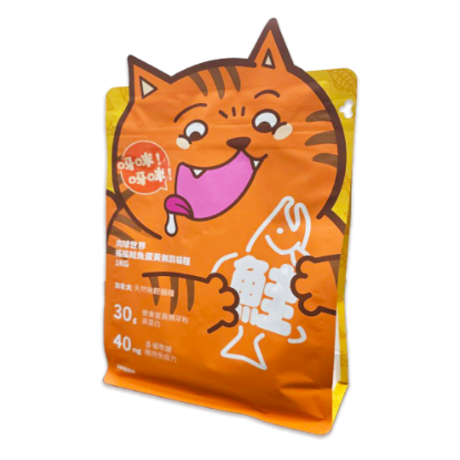 圖片 肉球世界 搖搖鮭魚蛋黃無穀貓糧