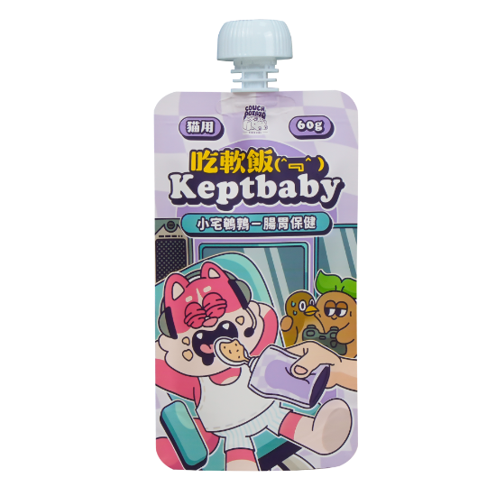 圖片 陪心   小宅鵪鶉 沙發馬鈴薯｜吃軟飯 肉泥主食餐包 CP-SPKQT60