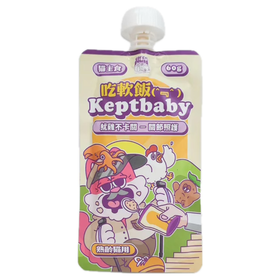 Picture of Taimeow 魷雞不卡關 (熟齡貓用) 吃軟飯 貓用主食餐包 沙發馬鈴薯