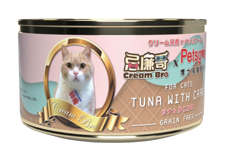 Picture of (80g x12) Highly hydrating Grain-Free Canned Cat Food (Tuna with Crab)