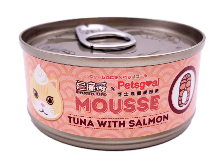 Picture of 60g Grain Free Mousse Staple Cat Canned Food (Tuna with Salmon)