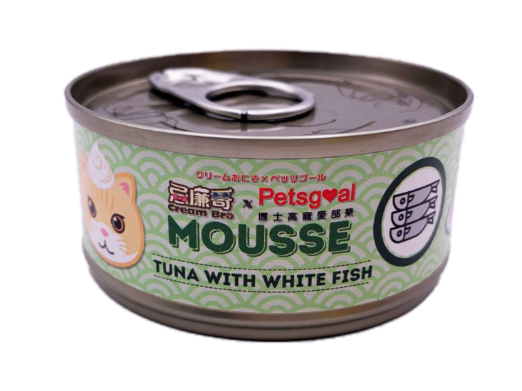 Picture of 60g Grain Free Mousse Staple Cat Canned Food (Tuna with Shirasu)