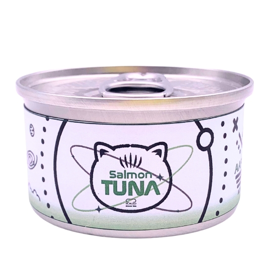 Picture of 80g New Space Can - Highly hydrating Grain-Free Canned Cat Food (Tuna with Salmon)