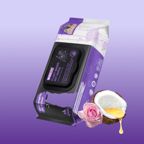 Picture of Plant-based Pet Wipes (Damask Rose) 100pcs