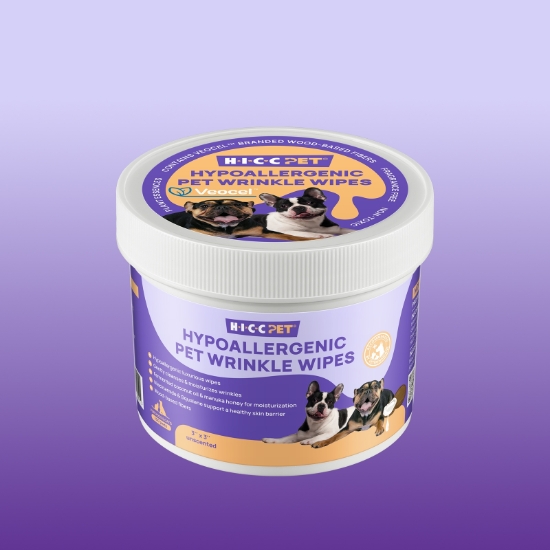 Picture of Hypoallergenic Pet Wrinkle Wipes (Unscented) 100pcs