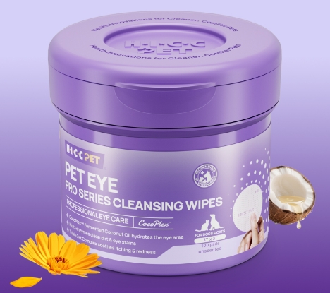 Picture of HICC PET PRO Series Pet Eye Cleansing Wipes (Unscented) 100pcs