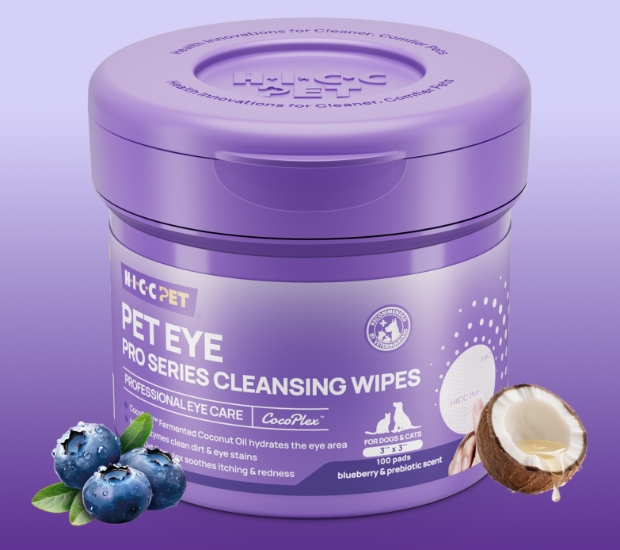 Picture of PRO Series Pet Eye Cleansing Wipes (Blueberry & Prebiotic) 100pcs
