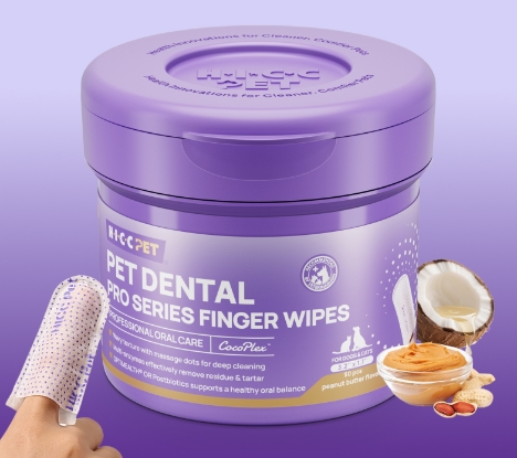 圖片 HICC PET 寵物潔齒手指 (花生醬香) 50片裝