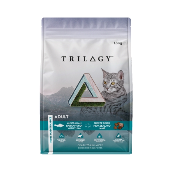 圖片 1.8kg 澳洲尖吻鱸及吞拿魚+紐西蘭凍乾羊塊 成貓糧